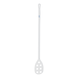 Long stirring spoon with small perforated blade - 1