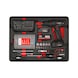 Assortiment d'outils avec perceuse-visseuse sur batterie M-CUBE®, 109 pièces - VALISE+OUTILS VDE+VISS.PERC 109 PCS - 4