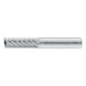 Solid carbide contour milling cutter, plastic, twin blade - 1