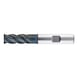 SC end mill, long, optional, four blade, variable helix DIN 6527L, HB shank - 1