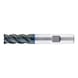 HPC Speedcut 4.0 inox end mill, long, four blade, variable helix DIN 6527L, HB shank - 1