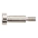 Cheese head screw with hexagon socket head and shoulder ISO 7379, A2-050 stainless steel, plain, tolerance f9 - 1