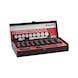 1/2 inch impact socket wrench set inch hexagon Long, 11 pieces - IMPSKT-1/2IN-SET-SET-LONG-11PC - 2