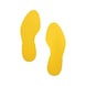 Footprint shape self-adhesive HD - 1