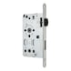 WC/bathroom building door mortise lock, class 3 - MORTSLOK-CL3-WC-DIN/R-SILV-WT-65-20 - 1