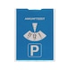 Parking disk cardboard - PARKDISK-PAPERBOARD-PLASTICCOVER - 1