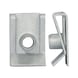Sheet metal nut, type 6 With threaded shank - for challenging connections - NUT-SHTMET-PEUGEOT-(DTB)-L23,6MM-M6 - 1