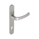 AL 900 door handle on outer plate With CK punch - DH-ALU-AL900-OUTS-H-CK-92-8-210-F9 - 1