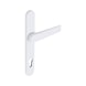 Door handles Flat on exterior plate - DH-ALU-OUTS-H-FL-CK-92-8-216-RAL9016 - 1