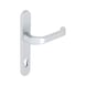 AL 920 door handle on outer plate With CK punch - 1