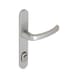 AL 900 door handle on outer plate With cylinder cover
