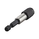 Porte-embout E&nbsp;6.3 (1/4)" - HOLD-BIT-QCCHUK-MAGN-1/4X1/4ZO-L60MM - 3