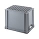 Euro containers - ECONT-PLA-GREY-400X300X320MM - 2