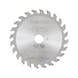 Hand-held circular saw blade - CRCLSAWBLDE-WO-TC-AT-160X40X20 - 1
