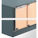 SlideLine 55 Plus inset guide latch set For inset sliding wooden doors - 5