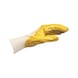 Žlté nitrilové rukavice