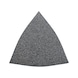 Lixa triangular auto-aderente