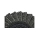 Fleece Segmented Grinding Disc For direct use on angle grinders - SNDDISC-NYLFLC-VERYFINE-115X22,23 - 2