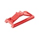 Grid wedge inside window sill - LEVELING AID-VAR-V5-RED-H8MM - 1