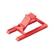 Grid wedge, inside window sill - LEVELING AID-VAR-V5-RED-H8MM - 2