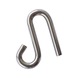 S-hook asymetrical stainless steel A2 - 3