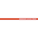 Carpenter's pencil, unsharpened  - CARPPEN-RED-L300-OVAL-W13-H8.5MM - 1