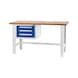 Workbench BASIC WUSK, height-adjustable - WRKBNCH-STA-BASIC-WUSK2/3-ADJTBLE-1500MM - 1