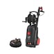 High-pressure cleaner and surface cleaner set Cold water high pressure cleaner HDR 185 POWER PLUS and surface cleaner