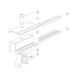 Collier d'extrémité laminé clipsable Pour les modules photovoltaïques sans encadrement (modules laminés) - 2