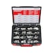 Cable lugs for soldering, DIN 46211 assortment 72 pieces in system case - CBLCON-SLDR-CBLLUG-SYSKO-DIN46211-72PCS - 1