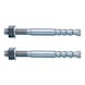 Ankerstange W-VIZ-A Edelstahl A4 für Injektionssystem W-VIZ/A4 (Beton) - DBL-(W-VIZ-A/A4)-A4-100-M24X340 - 1