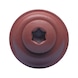 Plumber's sealing screw, colour - SCR-WSH15-A2-AW20-R8004-COPBRWN-4,5X35 - 3