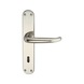 Pair of door handles ZD 1 - DH-ZD1-(NI)-MATT - 3