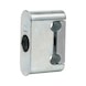 Clamping block For interior door push-in spigot hinges - CLMPBLOCK-INDR-ZD-(ZN) - 1
