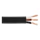 Vehicle cable flat cable FLRYY PVC external sheath, black - VEHCBL-FLRYY-COL-BLACK-3X1,0SMM - 2
