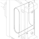 Ersatz-Bohrkörper für die Falzlochbohrung der Rahmenfräslehre Insert 3D - 7