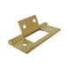 Brass hinge Flush - CABHNGE-BRS-(PL)-245DGR-64MM - 2