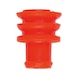 Sealing stoppers For watertight plug housing - SEAL-F.PLGHSNG-RED-D3,4MM - 1