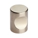 Knob With recessed handle - KNOB-BRS-CYLFORM-A2/FINISH-D18MM - 1