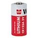 Lithium-Batterie - BATT-LITHIUM-CR123A-3.0V - 1