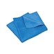 Microfibre cloth gloss - MICROCLTH-(GLOSS)-BLUE-40X40CM - 1