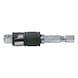 1/4 inch 2 in 1 adapter - HOLD-BIT-QCCHUK-2IN1-L60MM - 1