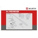 Kit d'outils de calage pour VW 1.2 - 1.4 - 1.6 - 1.9 - 2.0, diesel - 3