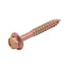Drilling screw, hexagon head with flange, inch - 3