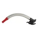 Flexible pouring spout for fuel canister 20 l
