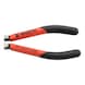Snipe nose pliers DIN ISO 5745 - SNPNOSEPLRS-BLACK/RED-L200MM - 4