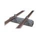 Support horizontal pour toiture WHF - SUPPORT POUR TOITURE EN CAOUTCH. WHF 600 - 2