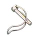 Goupille clips  "demi-lune" - GOUPIL.CLIPS "DEMI-LUNE"AC.SIL 8X45 - 1