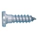 Raised countersunk head tapping screw with AW drive, anti-friction coated WN 127, A4 stainless steel, anti-friction coated. AW drive. - SCR-SLIDCOAT-A4-AW10-3,9X14 - 1