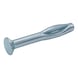 Concrete nail steel zinc plated countersunk - 2